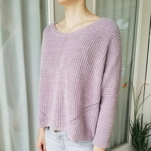Anthropologie Sweaters - Anthropologie Purple Sweater